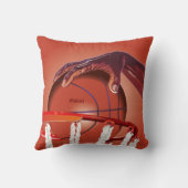 バスケットボールの確実ポイント枕 クッション (裏面)