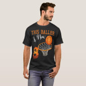 バスケットボールの第8期 Tシャツ (正面フル)