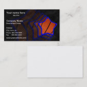 バスケットボールの花形選手のテンプレートの名刺 名刺 (正面/裏面)