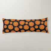 バスケットボールの花形選手パターン ボディピロー (裏面)