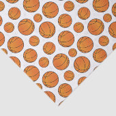 バスケットボールの花形選手パターン 薄葉紙 (詳細)