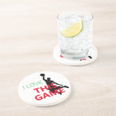 バスケットボールの試合が大好き コースター (側面)