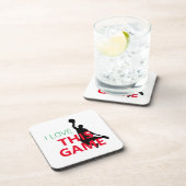 バスケットボールの試合が大好き コースター (右側)