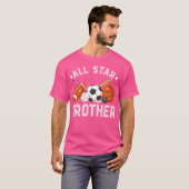バスケットボールの誕生日のすべての星の兄弟 Tシャツ (正面フル)