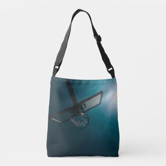 バスケットボールの贈り物 クロスボディバッグ (裏面)