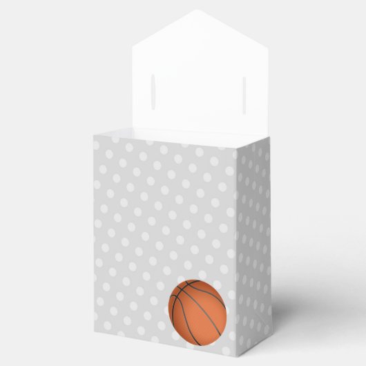 バスケットボールの赤ちゃんシャワートリート フェイバーボックス (オープン)