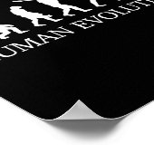 バスケットボールの進化 ポスター (角)