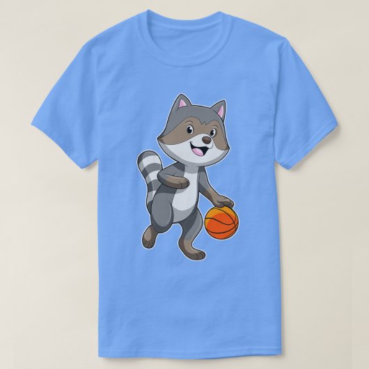 バスケットボールの選手としてのルーン Tシャツ (デザイン正面)