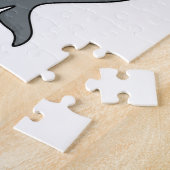 バスケットボールの選手としてドフィン ジグソーパズル (側面)