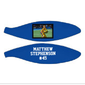 バスケットボールの青い写真 ミニバスケットボール (パネル)