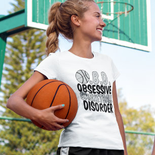 バスケットボールの黒か灰色 Tシャツ