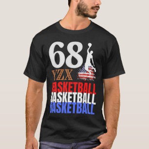 バスケットボールの3色 Tシャツ