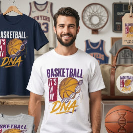 バスケットボールのDNA Tシャツ