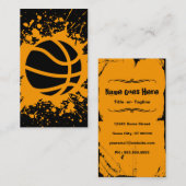 バスケットボールのsplatz 名刺 (正面/裏面)