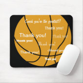 バスケットボールはギフト感謝していしています マウスパッド (マウス)