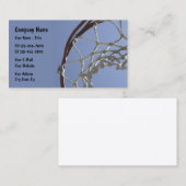 バスケットボールはテーマを遊ばします 名刺 (正面/裏面)