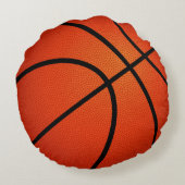バスケットボールは一流のパーソナライズからかいます ラウンドクッション (裏面)