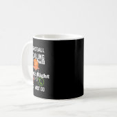バスケットボールは人間の権利である コーヒーマグカップ (正面左)
