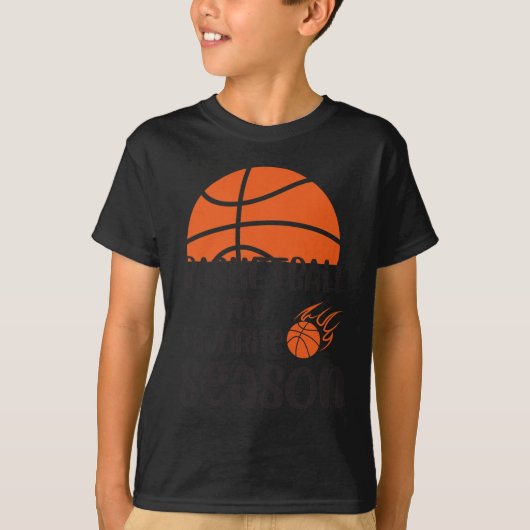 バスケットボールは私お気に入りののシーズン12 Tシャツ (正面)