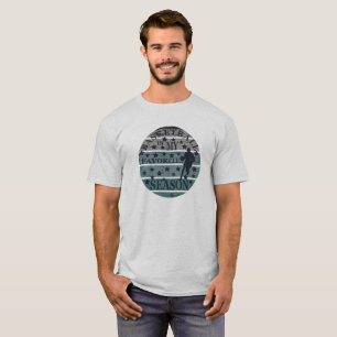 バスケットボールは私のお気に入りのシーズンヴィンテージスタイル Tシャツ