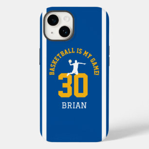 バスケットボールは私のゲーム   Sports Teamジャージー Case-Mate iPhone 14ケース