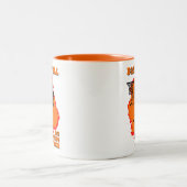 バスケットボールは私のシーズお気に入りのン ツートーンマグカップ (中央)