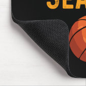 バスケットボールは私のシーズお気に入りのン マウスパッド (コーナー)