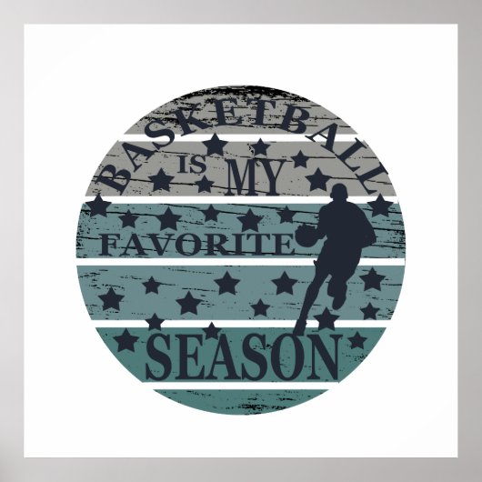 バスケットボールは私のシーズンお気に入りのだ ポスター (正面)