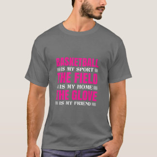 バスケットボールは私のスポーツ ビンテージ Tシャツ