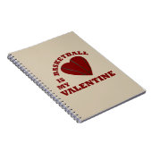バスケットボールは私のバレンタインだ ノートブック (右側)