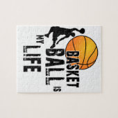 バスケットボールは私の人生だ ジグソーパズル (横)