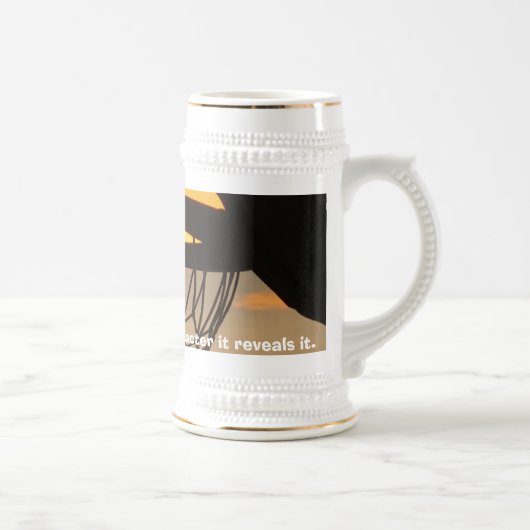 バスケットボールはcharacteを…造りません ビールジョッキ (右)