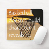 バスケットボールはcharacteを…造りません マウスパッド (マウス)