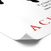 バスケットボールやる気を起こさせる選手 ポスター (角)