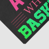 バスケットボールをする女の子を決して過小評価しな遊いこと 薄葉紙 (詳細)