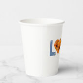 バスケットボールをする 紙コップ (右)