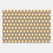 バスケットボールをテーマにしたスポーティ ラッピングペーパーシート (正面2)