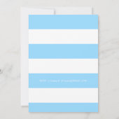 バスケットボールをテーマにしたバースデーパーティーティール(緑がかった色)招待状 招待状 (裏面)