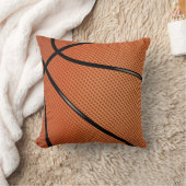 バスケットボールをテーマにした クッション (ブランケット)