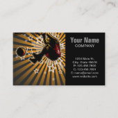 バスケットボールアスリート 名刺 (正面)