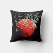 バスケットボールアメリカンMoJo枕 クッション (裏面)