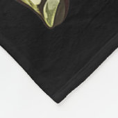 バスケットボールアートワークスケッチフロッグバスケットボールフープBb フリースブランケット (角)