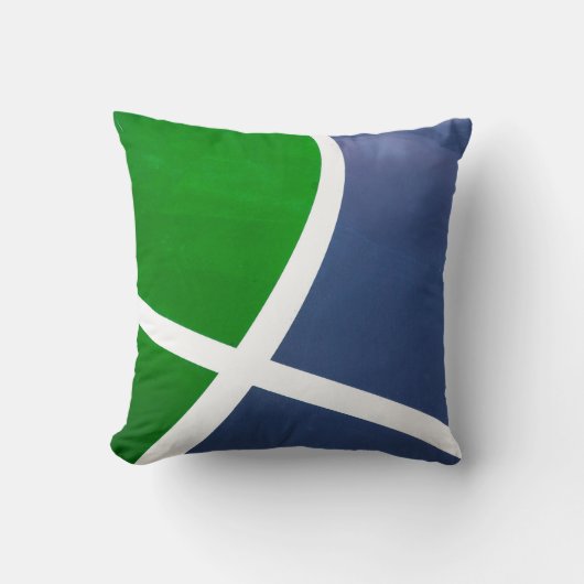 バスケットボールアートワーク クッション (正面)