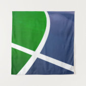 バスケットボールアートワーク タペストリー (正面)