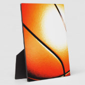 バスケットボールアートワーク フォトプラーク (側面)