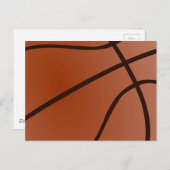 バスケットボールアートワーク ポストカード (正面/裏面)
