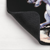 バスケットボールアートワークBasketball Lover Bball Player U マウスパッド (コーナー)