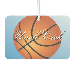 バスケットボールイメージ🏀モノグラムバジェットスペシャル カーエアーフレッシュナー