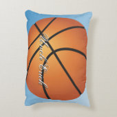バスケットボールイメージ信じられないほどの予算スペシャル アクセントクッション (裏面(縦))