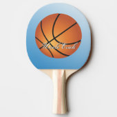 バスケットボールイメージ信じられないほどの予算スペシャル 卓球ラケット (裏面)